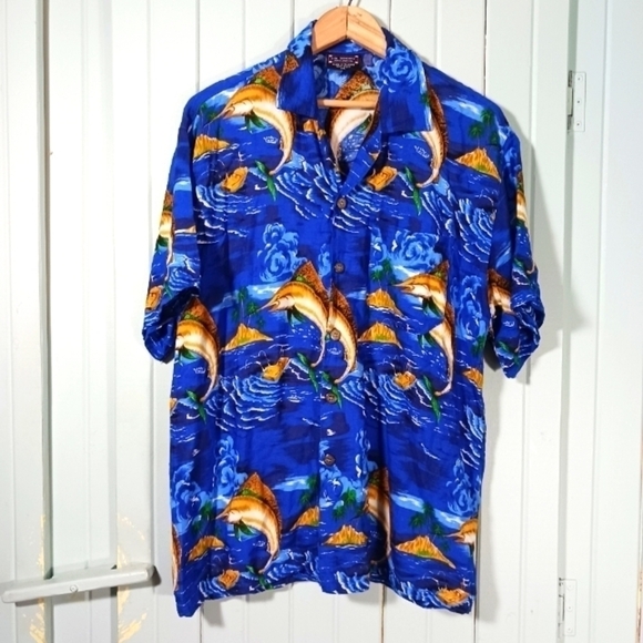 HAWAIIAN dad tourist shirt - Picture 1 of 4